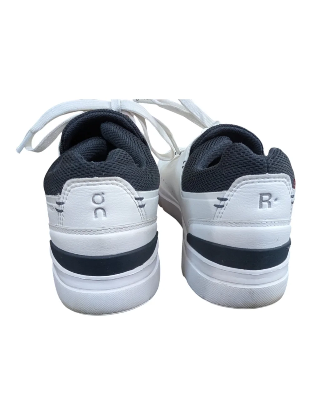 On The Roger Advantage Shoes Tennis White Midnight 48.99457 Sneakers Men's 7.5